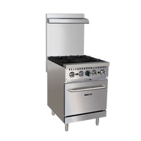 Admiral Craft Equipment Corp. BDGR-24/NG Black Diamond Gas Ranges