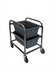 Thumbnail image #2 for Channel Manufacturing All-Welded Stainless Steel End-Load Lug Rack for 2 Lugs with 5-Inch Swivel Casters