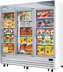 Thumbnail image #1 for Everest EMGF69 Three-Section 69 cu. ft. Glass Door Merchandiser Freezer