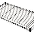 Thumbnail image #1 for Quantum 1442BK Wire Shelf, 42"W x 14"D, 600–800 lb Capacity, Black Epoxy-Coated Finish