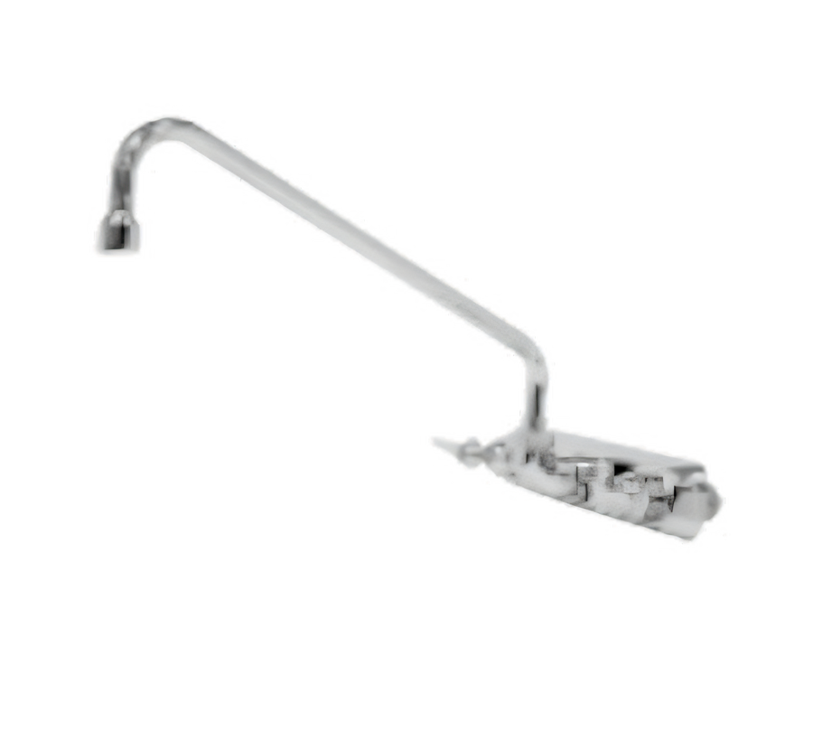 Product image #1 for Advance Tabco Heavy Duty Commercial Faucet with 14-Inch Swing Spout, 8-Inch Centers, Backsplash Mount, Lead Free