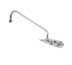 Thumbnail image #1 for Advance Tabco Heavy Duty Commercial Faucet with 14-Inch Swing Spout, 8-Inch Centers, Backsplash Mount, Lead Free