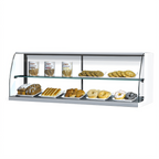 Thumbnail image #2 for Turbo Air TOMD-60HW(B) High Top Display Dry Case, 5 Cu. Ft., 3 Doors, Stainless Steel Interior