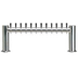Thumbnail image #1 for Metropolis H 12-Faucet Countertop Glycol-Cooled Stainless Steel Draft Beer Tower