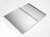 Thumbnail image #1 for 30 x 18 Inch Sliding Ice Bin Cover, Stainless Steel
