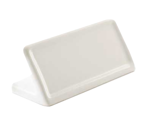 Product image #1 for White Ceramic Rectangular Write-On Menu/Card Sign