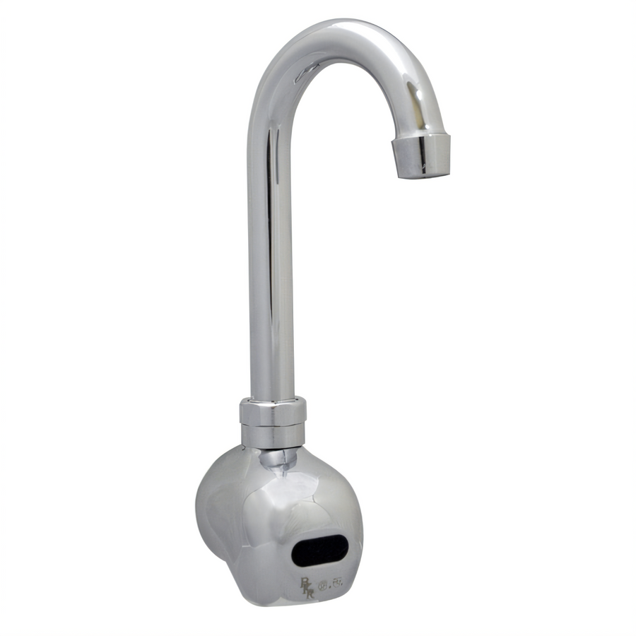 Product image #1 for BK Resources Electronic Single-Hole Splash-Mounted Gooseneck Faucet