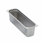 Thumbnail image #1 for Omcan USA 80618 1/2 Size Long Solid Stainless Steel Steam Table Pan, 6-Inch Deep Case of 12