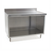 Thumbnail image #1 for Spec-Master Marine Counter Edge Open Front Stainless Steel Work Table Cabinet Base, 60W x 30D
