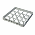 Thumbnail image #2 for Cambro Camrack Full-Size 16-Compartment Full Drop Dish & Glass Rack Extender, Soft Gray