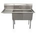 Thumbnail image #1 for Serv-Ware D2CWP1818L-18 Compartment Sinks