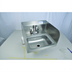Thumbnail image #1 for BK Resources Case Pack of 2 Wall-Mount 304 Stainless Steel Hand Wash Sinks with 14 x 10 x 5-Inch Bowls and 4-Inch O.C. Faucet