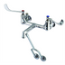 Thumbnail image #1 for T&S Brass B-0664 8-Inch Centers Wall-Mounted Service Sink Faucet with Garden Hose Outlet and Pail Hook