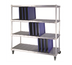 Thumbnail image #1 for New Age Mobile 3-Tier Aluminum Tray Drying Rack for 18 x 26 Trays, 120-Tray Capacity
