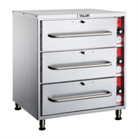 Vulcan Quick Ship Platinum 3-Drawer Freestanding Warming Drawer