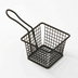 Thumbnail image #1 for American Metalcraft Mini Square Stainless Steel Fry Basket with 3-3/4-Inch Handle