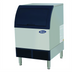 Thumbnail image #1 for Atosa Half-Dice Cube Air-Cooled Ice Maker with Bin, 142 lb/Day, 88 lb Storage
