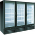 Thumbnail image #1 for Kool-It 3-Section Glass Door Freezer Merchandiser, 81 Inch Wide, Bottom-Mounted Self-Contained, R290