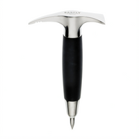 Barfly The Hammer Cast Stainless Steel Ice Pick, 7-1/2 Inch, Hardened Blade Point, Rubber Grip