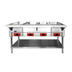 Thumbnail image #1 for CookRite 58-Inch Wide 4-Well Electric Steam Table with Dry or Wet Heat