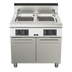 Thumbnail image #1 for Trento Natural Gas Double Tank Floor Model Pasta Cooker with 2 x 11.89-Gallon Tanks