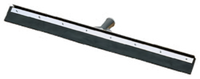Flo-Pac® 24-Inch Floor Squeegee Head with Straight Black Rubber Blade