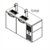 Thumbnail image #1 for True Premier Bar 60-Inch Two-Section Flat-Top Refrigerated Draft Bar Cooler