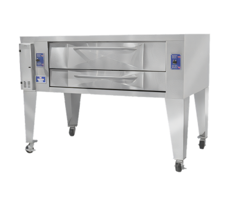 Product image #1 for Bakers Pride Super Deck Series Y-600 Gas Pizza Deck Oven with 60" x 36" FibraMent Hearth Deck