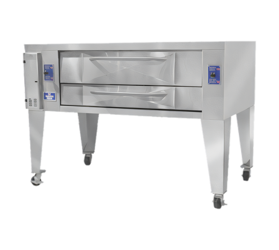 Product image #1 for Bakers Pride Super Deck Series Y-600 Gas Pizza Deck Oven with 60" x 36" FibraMent Hearth Deck