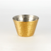 Thumbnail image #1 for American Metalcraft 4 oz Round Hammered Gold Stainless Steel Sauce Cup