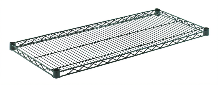 Product image #1 for Olympic 18 x 42 Inch Chromate Wire Shelf with Green-Guard™ Epoxy Finish