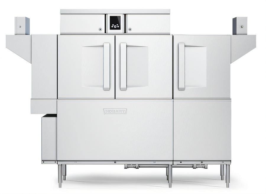 Product image #1 for Hobart CL76-DWR Steam High Temperature Rack Conveyor Dishwasher with Drain Water Energy Recovery