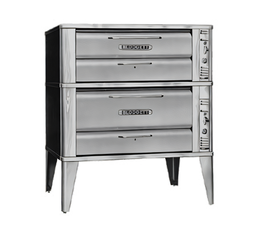Product image #1 for Blodgett 961/951 2-Section Double Gas Deck Oven with 42 x 32 Inch Decks