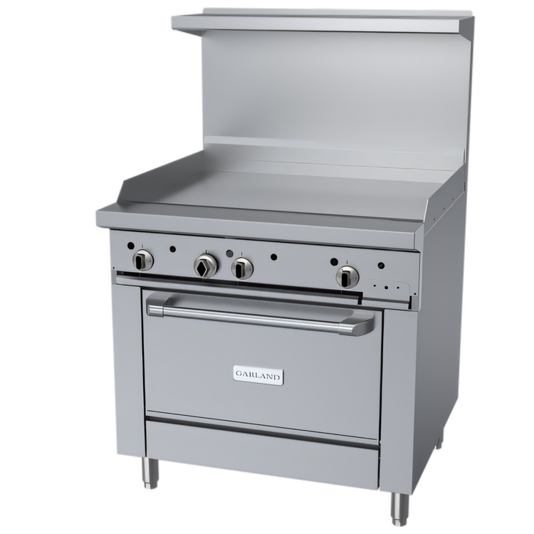 Product image #1 for Garland G Starfire Pro 36-Inch Natural Gas Restaurant Range with 5/8-Inch Griddle Plate and Standard Oven