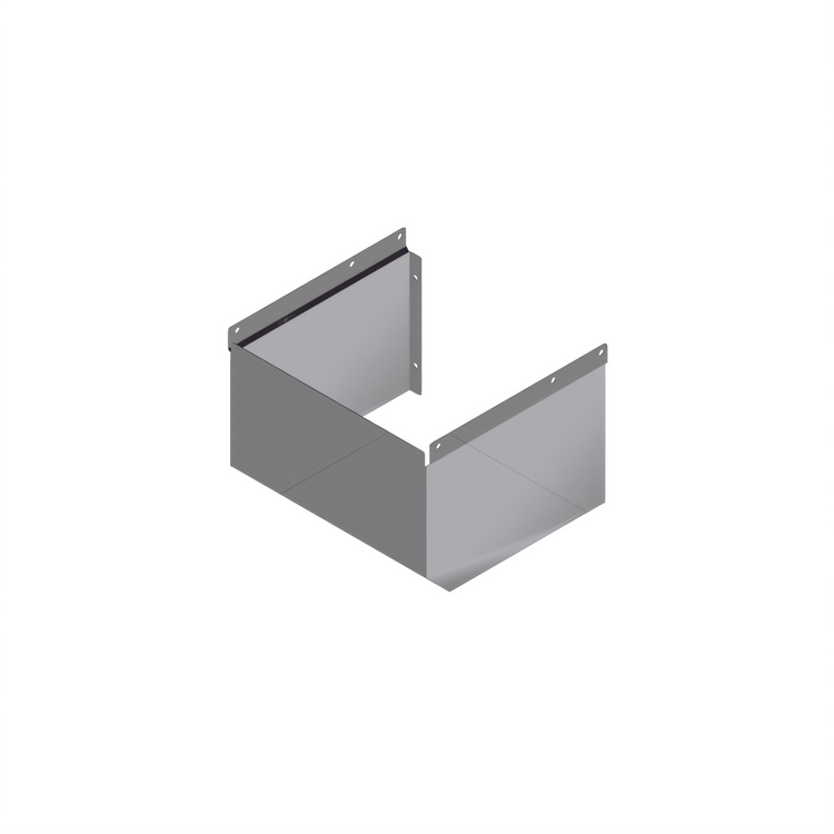 Product image #1 for John Boos Stainless Steel Deck-Mount Apron for PBHS 14" x 10" Wall Mount Hand Sink