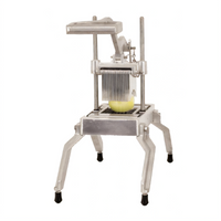 Vertical Countertop Fruit & Vegetable Slicer with 3/16-Inch Stainless Steel Blade