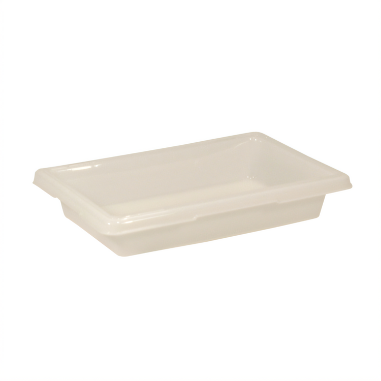 Product image #1 for Rubbermaid Commercial 2 Gallon White Polyethylene Food/Tote Box with Date Control Panel