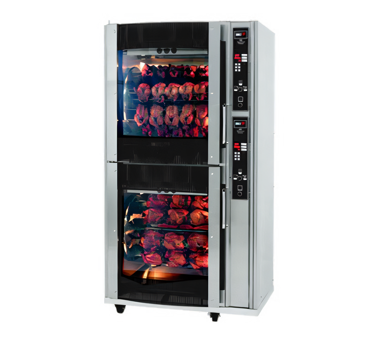 Product image #1 for BKI VGG-16-C Double-Deck Electric Rotisserie Oven with 80 Chicken Capacity