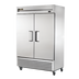 Thumbnail image #1 for True 2-Section Convertible Reach-In Refrigerator/Freezer with Solid Doors, Bottom Mount, R290