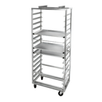Thumbnail image #1 for Channel Manufacturing 412S-OR Single-Section Side-Loading Stainless Steel Bun Pan Oven Rack, 15-Pan Capacity, No-Lift