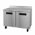 Thumbnail image #1 for Hoshizaki Steelheart WR48B 48-Inch Two-Section Worktop Refrigerator with Solid Doors