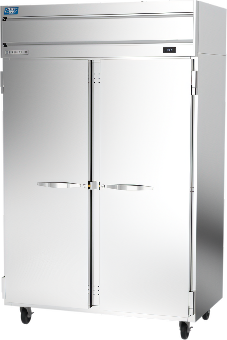 Product image #1 for Beverage-Air Cross Temp® Two-Section Top-Mount Convertible Reach-In Refrigerator/Freezer, Solid Doors, 45.2 Cu. Ft.