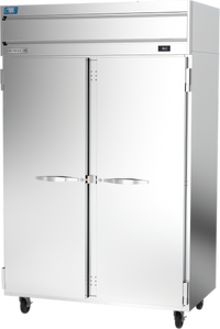 Beverage-Air Cross Temp® Two-Section Top-Mount Convertible Reach-In Refrigerator/Freezer, Solid Doors, 45.2 Cu. Ft.