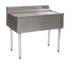 Thumbnail image #1 for Eagle Group 2200 Series 24 Inch x 24 Inch Stainless Steel Workboard Unit with Embossed Drainboard Top