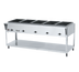 Thumbnail image #1 for Vollrath ServeWell SL 5-Well Electric Hot Food Table, 76-Inch, 120V, Open Shelf Base