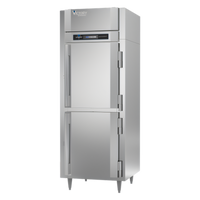 Victory UltraSpec Extra-Wide One-Section Reach-In Freezer with Dual Solid Half Doors, Self-Contained, 24.08 Cu. Ft.