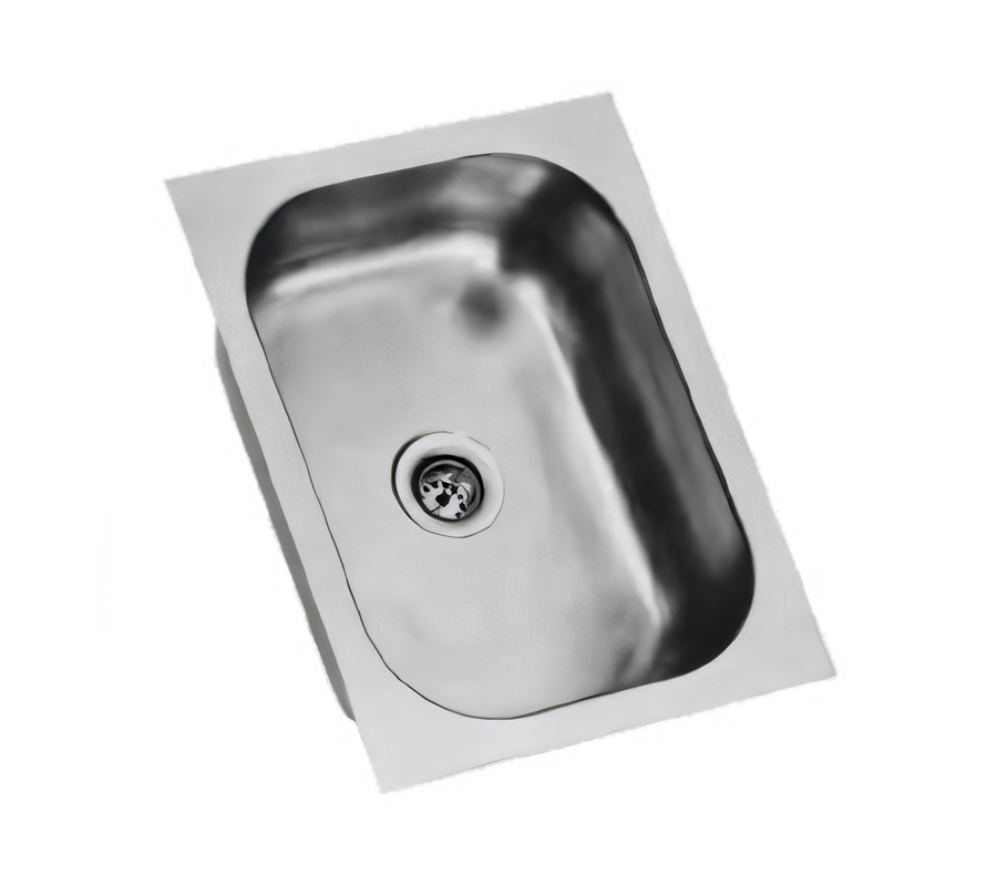 Product image #1 for Eagle Group Seamless Weld-In Single-Compartment Sink, 10" x 14" x 9-1/2" Bowl, 304 Stainless Steel