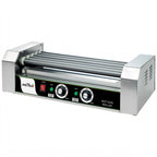Thumbnail image #1 for Winco Spectrum™ EHDG-5R Countertop 5-Roller Hot Dog Grill, 12-Hot-Dog Capacity, Stainless Steel, Dual Thermostatic Controls