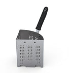 Thumbnail image #1 for Vollrath Wear-Ever® 682114B Triangular Stainless Steel Pasta Basket