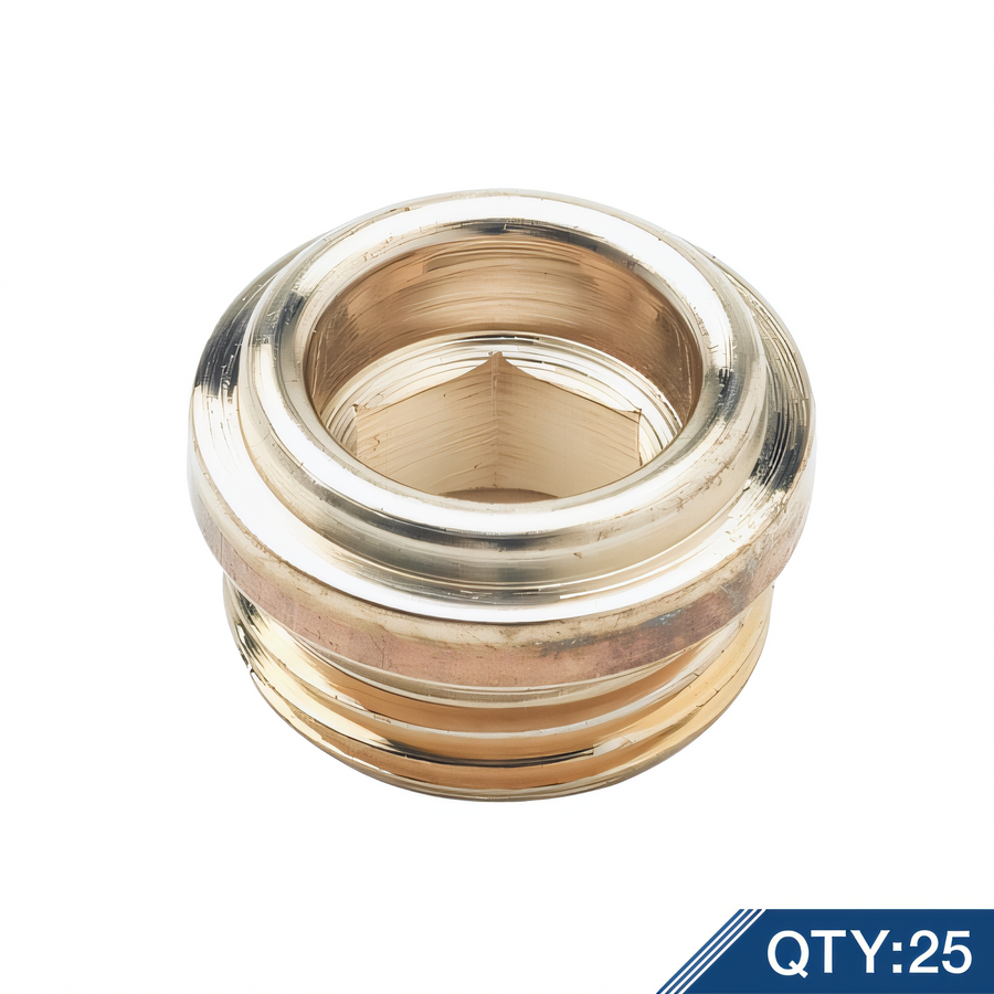 Product image #1 for T&S Brass Removable Brass Seat for Old-Style B-1100 Series Faucet, 1/4 Inch Hex Broach